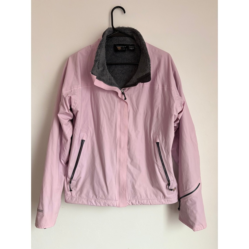 Mountain Hardwear Softshell Fleece Lined Jacket Outdoors Skiing Hiking Camping - Picture 2 of 7